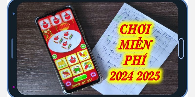Quan sát người chơi may mắn và đặt cược theo trong Bầu Cua